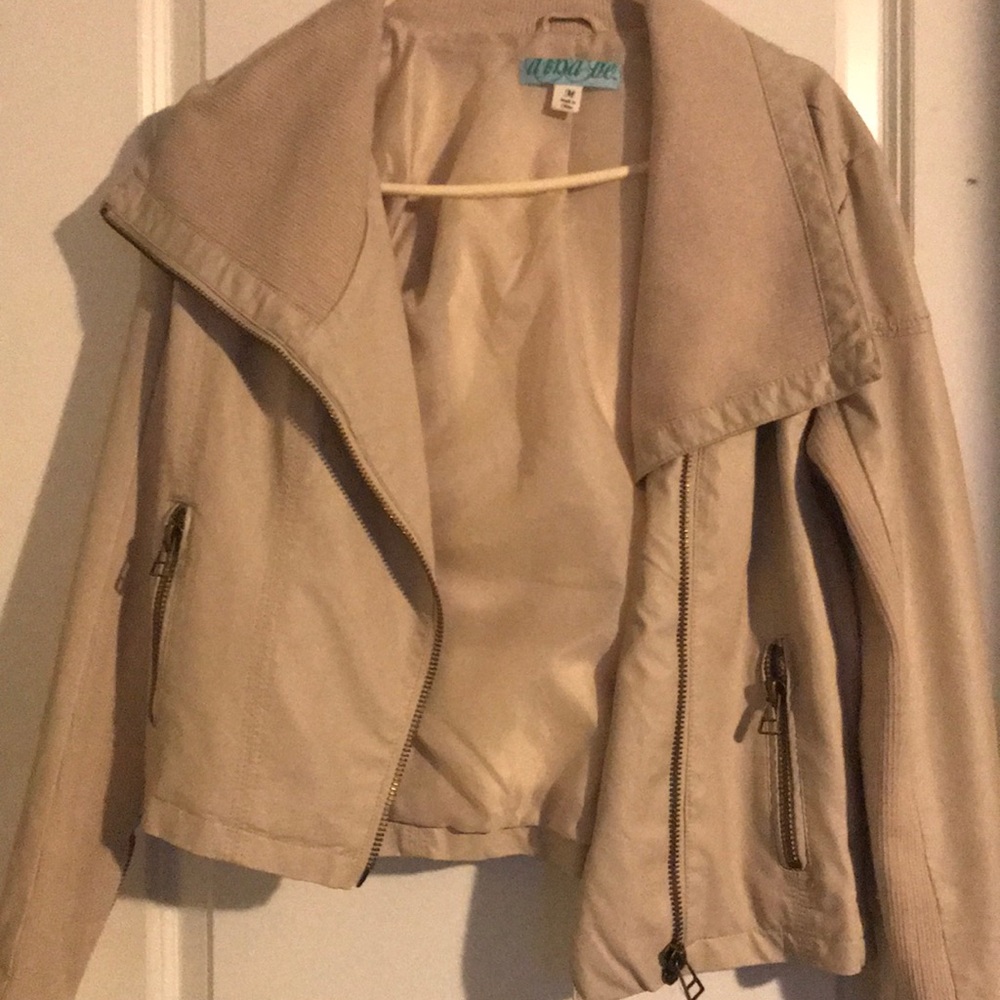 Leather jacket